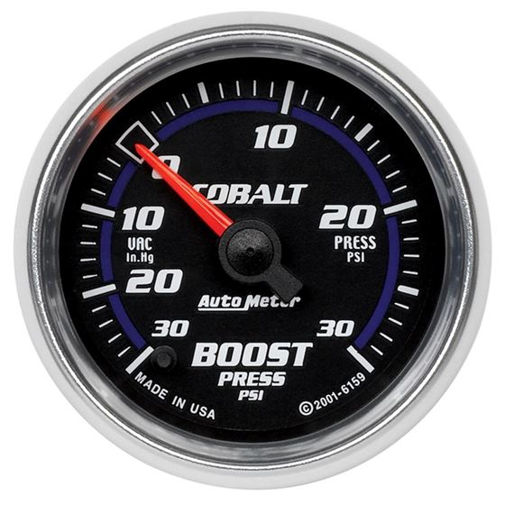 AutoMeter Cobalt 52mm 30 PSI Electronic Boost Gaug