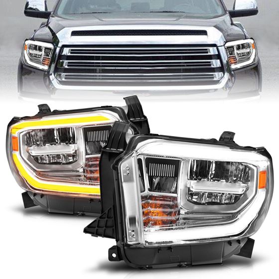 Anzo LED Crystal Headlight Set for 2014-2017 Toyot