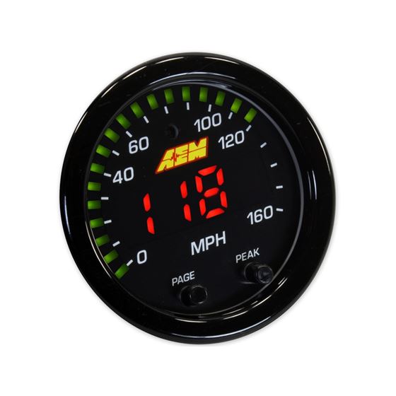 AEM X-Series GPS Speedometer Gauge - X-Series G-3
