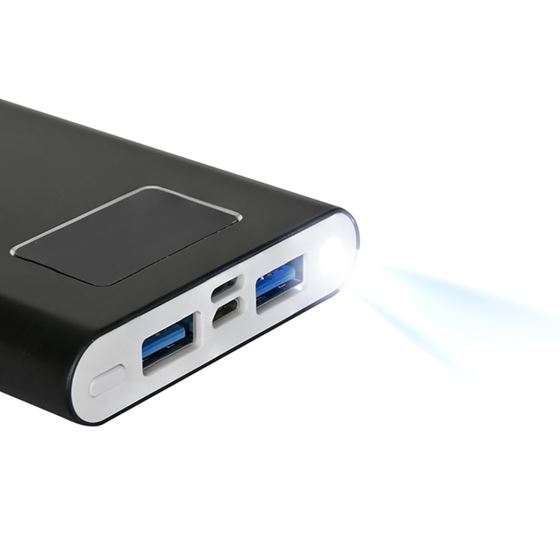 aFe Promotional Power Bank 12,000MAH w/ LCD Blk-3