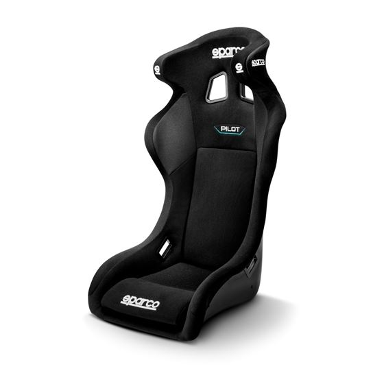 Sparco Pilot QRT Racing Seats, Black/Black Cloth w
