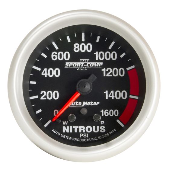 AutoMeter Sport-Comp II Pro Control 2-5/8in 1600 P
