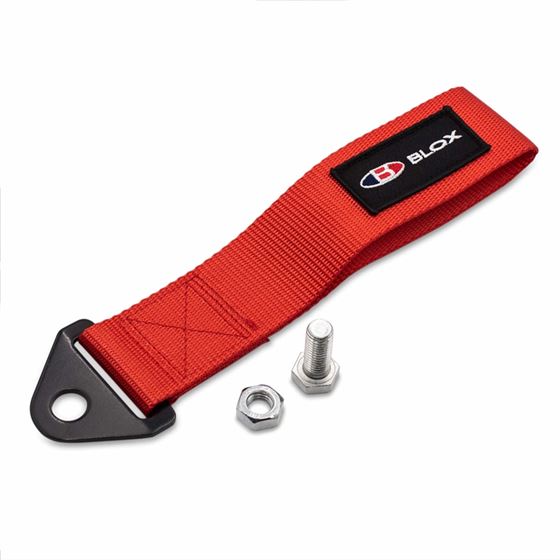 Blox Racing Universal Tow Strap with Blox Logo- Re