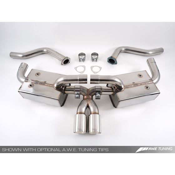 AWE Performance Muffler for Porsche 987 Cayman/S,