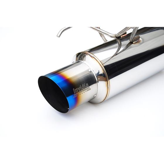 Invidia N1 Exhaust System with Titanium Tip for-3