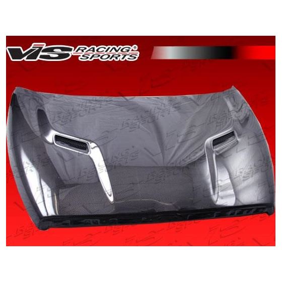 VIS Racing SRT 2 Style Black Carbon Fiber Hood