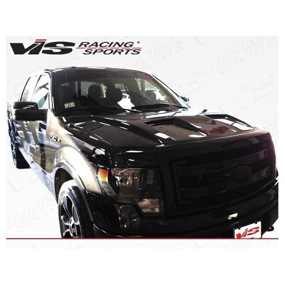 VIS Racing DS Style Black Carbon Fiber Hood-3