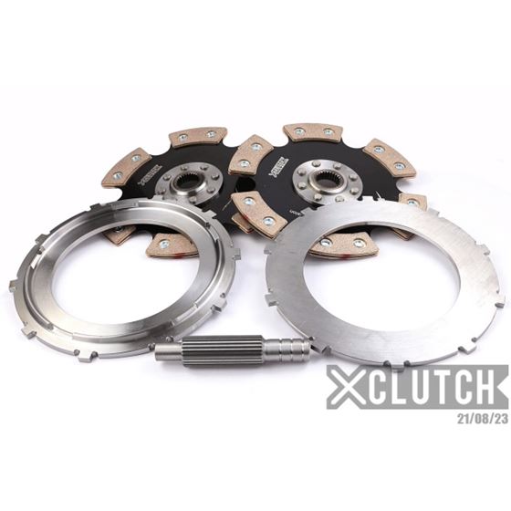 XClutch 9.00 in. Twin Solid Ceramic Clutch Discs (