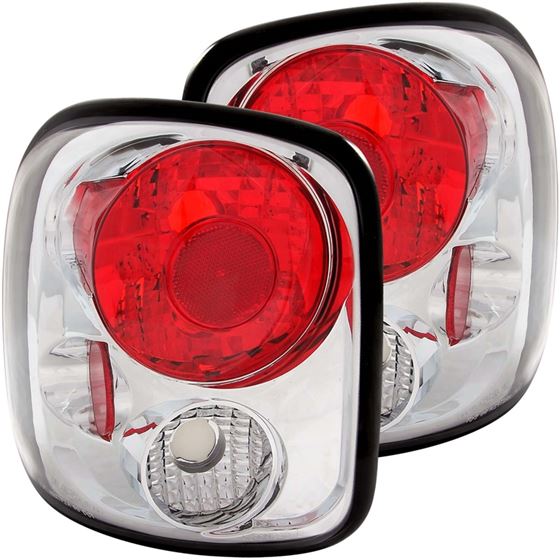 ANZO 1999-2004 Chevrolet Silverado Taillights Chro