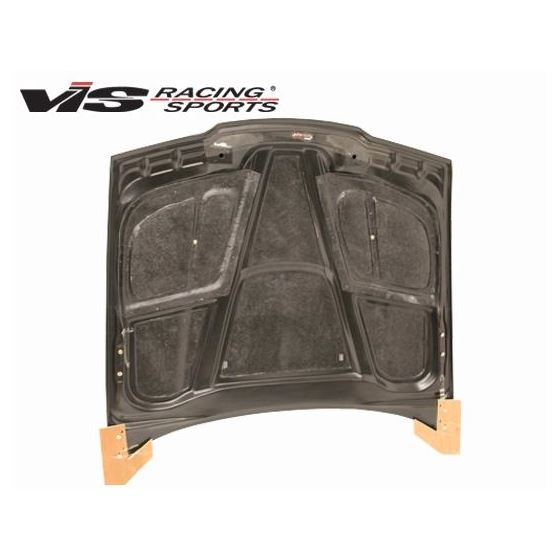 VIS Racing GTR Style Black Carbon Fiber Hood-3