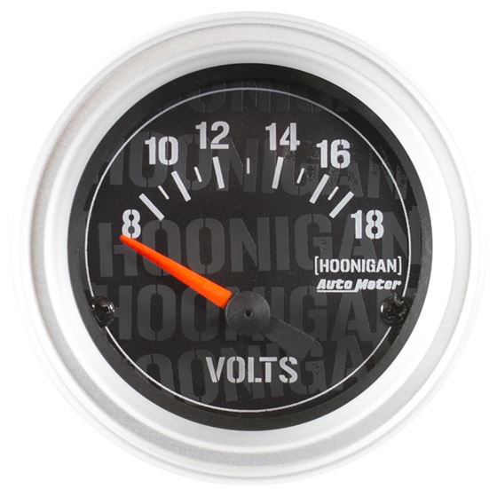 AutoMeter Hoonigan 52mm 18 Volt Full Electronic Vo