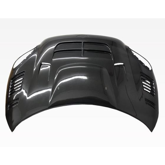 VIS Racing DTM Style Black Carbon Fiber Hood-3