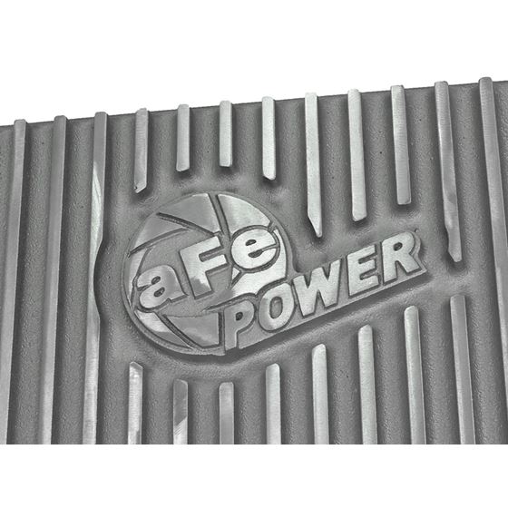 aFe Power Transmission Pan Raw w/ Machined Fins-3