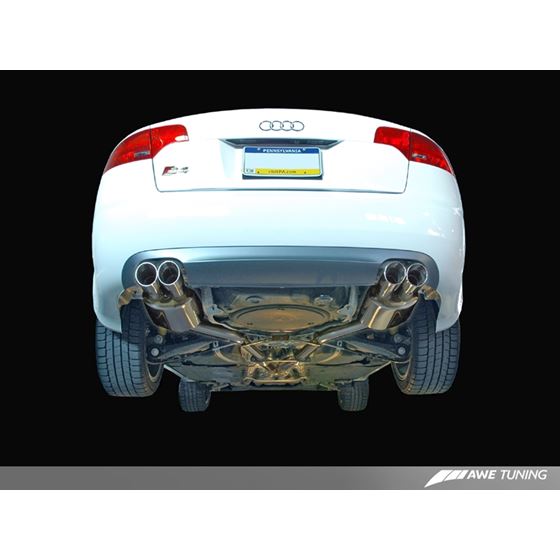 AWE Touring Edition Exhaust for Audi B7 S4 - Ch-3