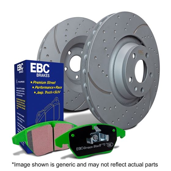 EBC S10 Kits Greenstuff 2000 and GD Rotors (S10-3