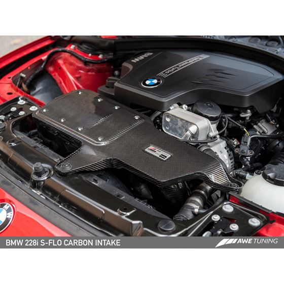 AWE S-FLO Carbon Intake for BMW 228i/320i/328i/-3