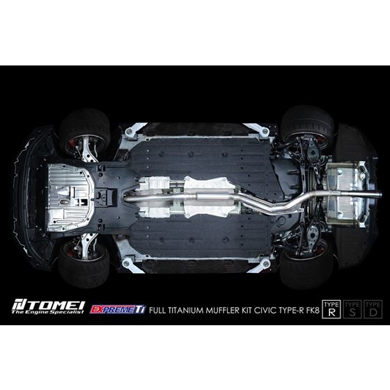 Tomei Expreme Ti Type R Exhaust System for Honda-3