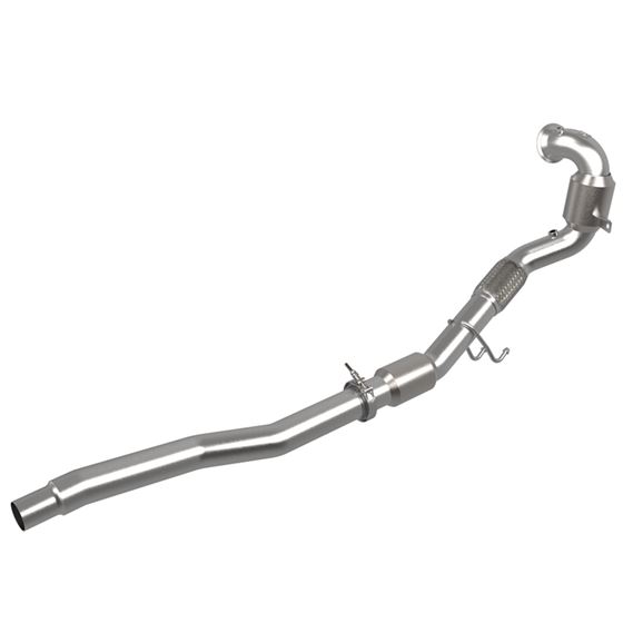 aFe Twisted Steel Downpipe 3 IN 304 Stainless Stee