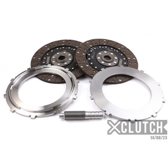 XClutch 9.00 in. Twin Solid Organic Clutch Discs (