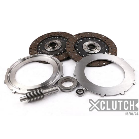 XClutch 9" Twin Solid Organic Clutch Discs (X