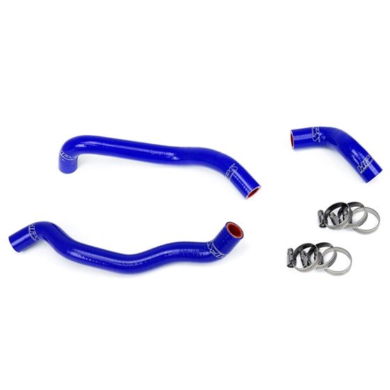 HPS Blue Reinforced Silicone Heater Hose Kit Coola