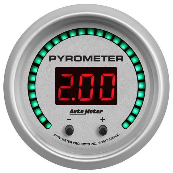 Autometer 52.4mm  Two Channel 0-2000 Degree Pyrome