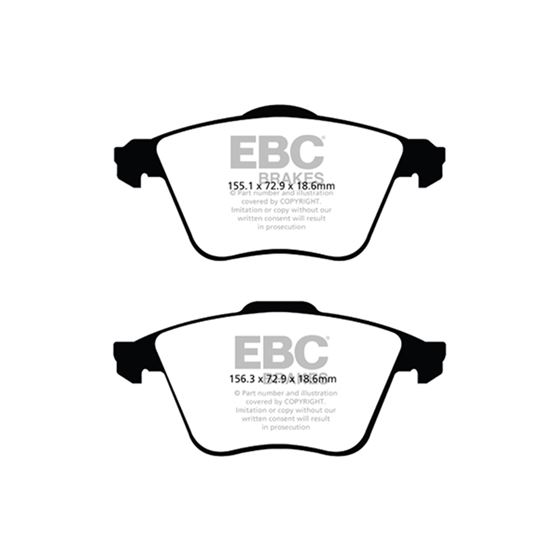 EBC Greenstuff 2000 Series Sport Brake Pads (DP-3