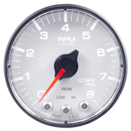 AutoMeter Spek-Pro Gauge Tach 2 1/16in 8K Rpm W/ S