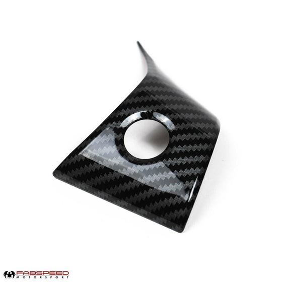 Fabspeed Tesla Model 3 Carbon Fiber Steering Wh-3