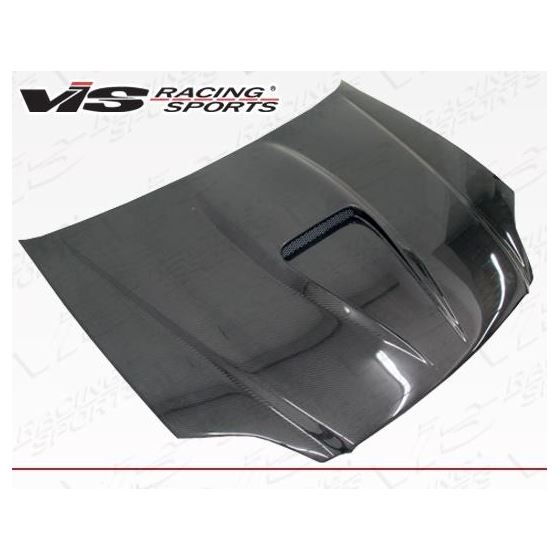 VIS Racing G Force Style Black Carbon Fiber Hood