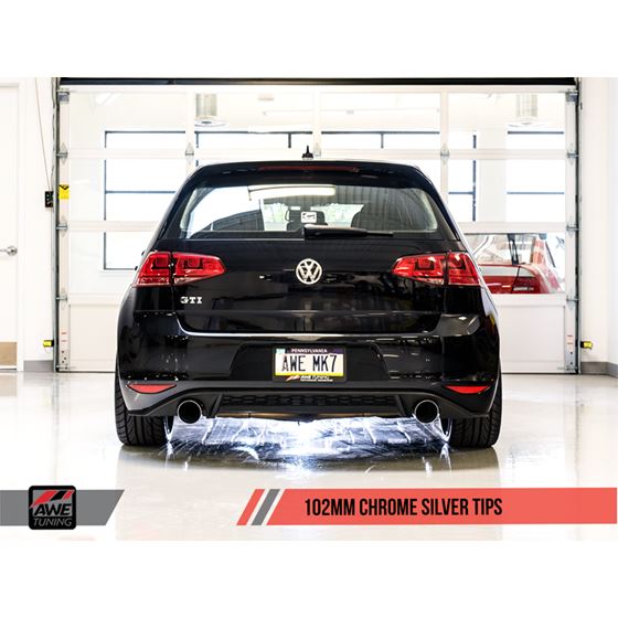 AWE Touring Edition Exhaust for VW MK7 GTI - Ch-3