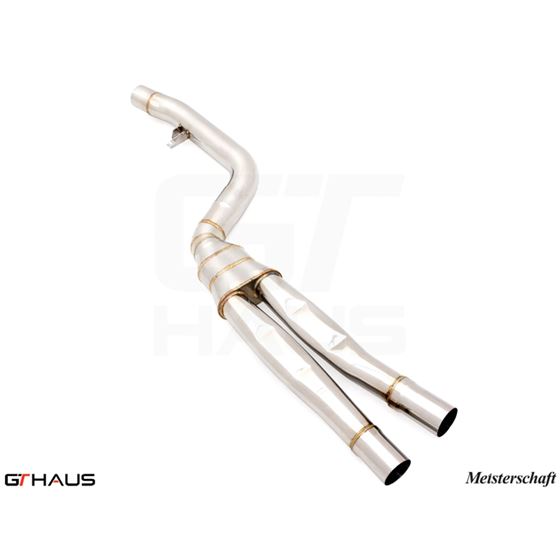 GTHAUS Meistershaft Full Cat-Back LSR Mid Resonato