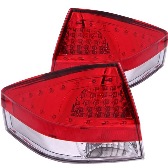 ANZO 2008-2011 Ford Focus LED Taillights Red/Clear