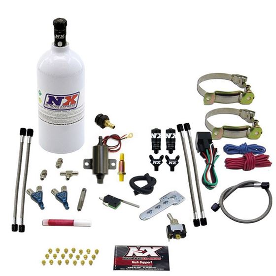 Nitrous Express 2 Cyl Piranha Nitrous Kit w/2.5lb