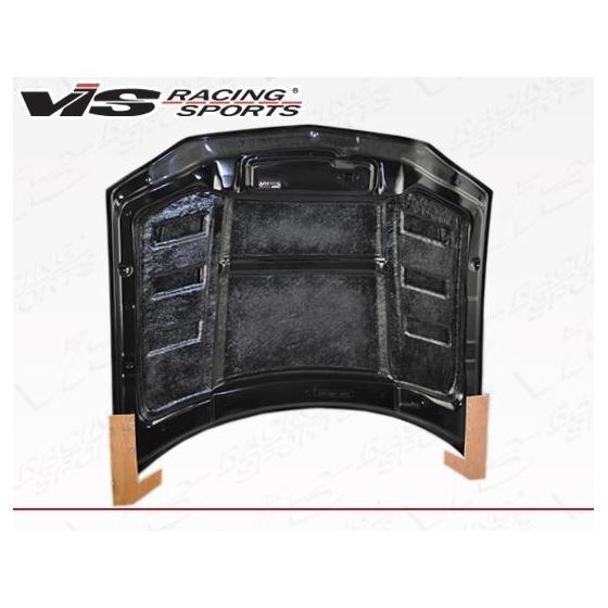 VIS Racing SCV Style Black Carbon Fiber Hood-3