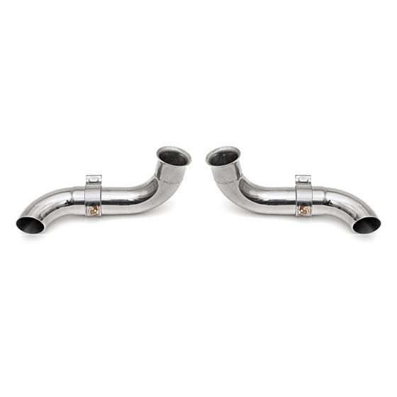 Fabspeed 996 GT3 Competition Muffler Outlets w/ Ad