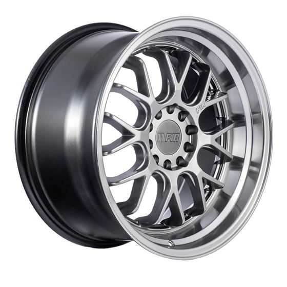 F1R F21 18x9.5 - Hyper Black/Polish Lip Wheel-3