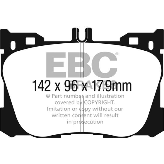 EBC Greenstuff 2000 Series Sport Brake Pads (DP-3