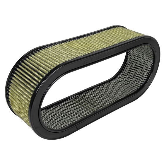 aFe Magnum FLOW Universal Oval Racing Filter w/-3