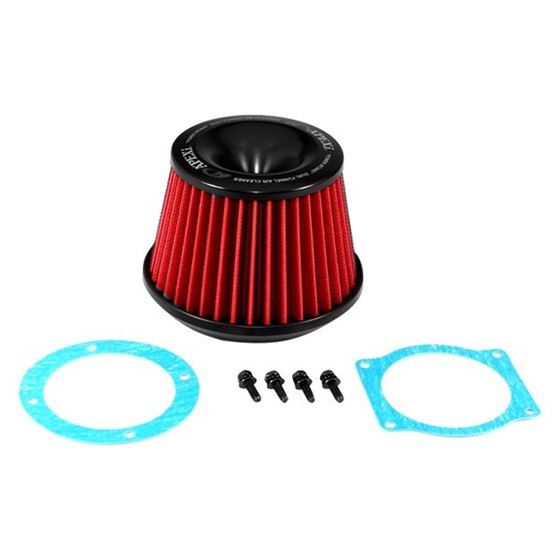 APEXi® 500-A021 - Power Round Tapered Red Air