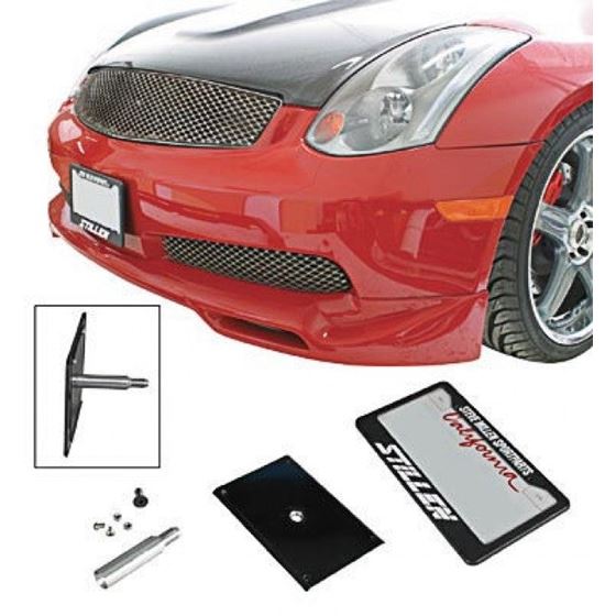 CALL US (855) 998-8726 2004 - 2005 Nissan 350Z [Z33] Front License Plate  Relocator - 105450