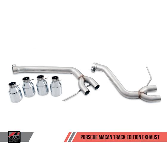 AWE Track Edition Exhaust System for  Macan S/GTS/