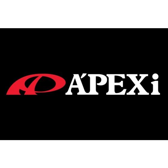 Apexi 10 inch Decal - White (601-KH11)