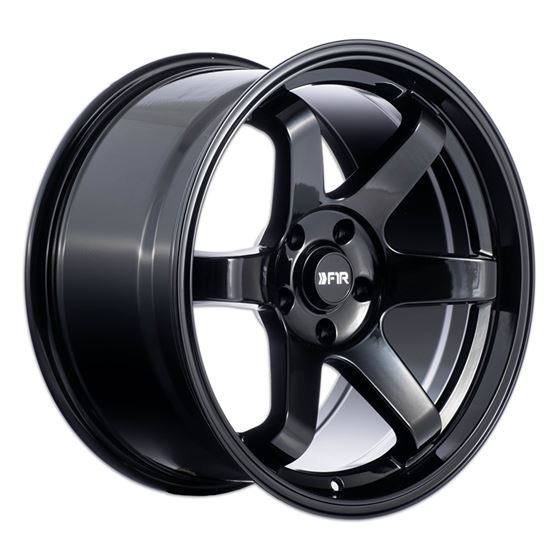 F1R F106 18x8.5 - Gloss Black Wheel-3