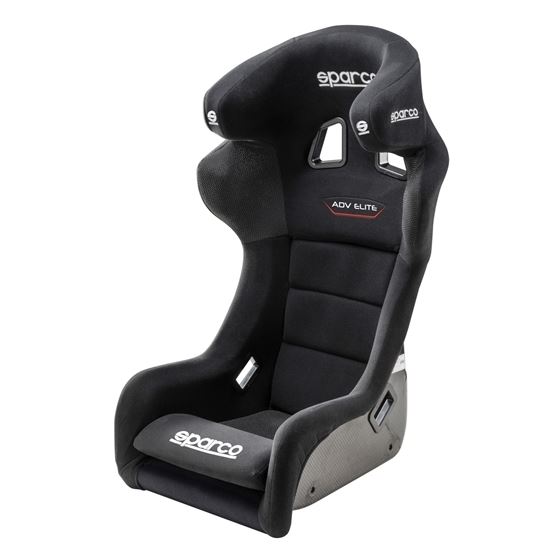 Sparco ADV Elite Racing Seats, Black/Black Cloth w