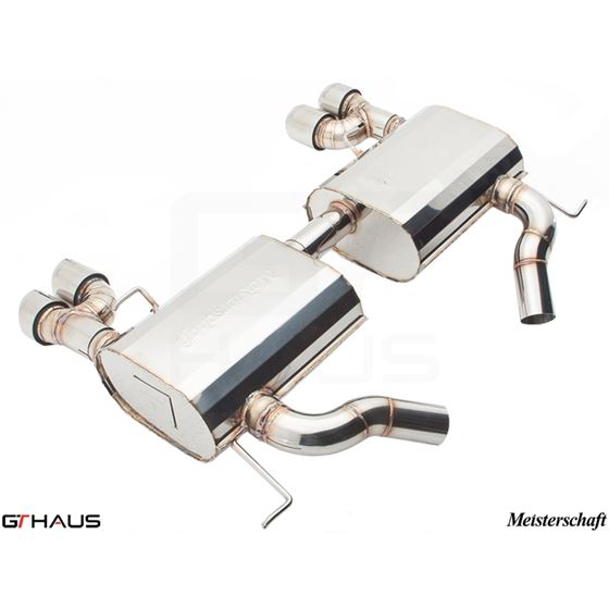 GTHAUS GT Racing Exhaust- Stainless- BM0411204-3