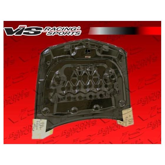 VIS Racing OEM Style Black Carbon Fiber Hood-3