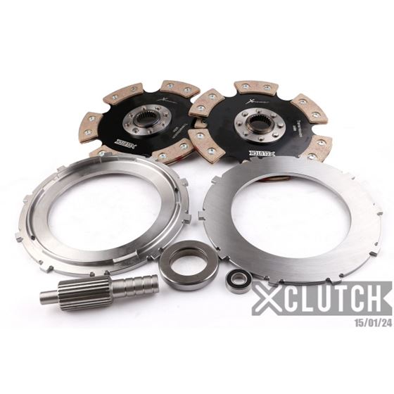 XClutch 9" Twin Solid Ceramic Clutch Discs (X