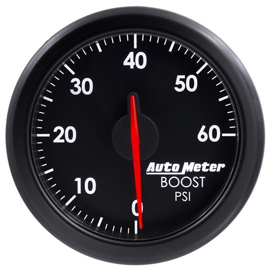 AutoMeter Airdrive 2-1/6in Boost Gauge 0-60 PSI -