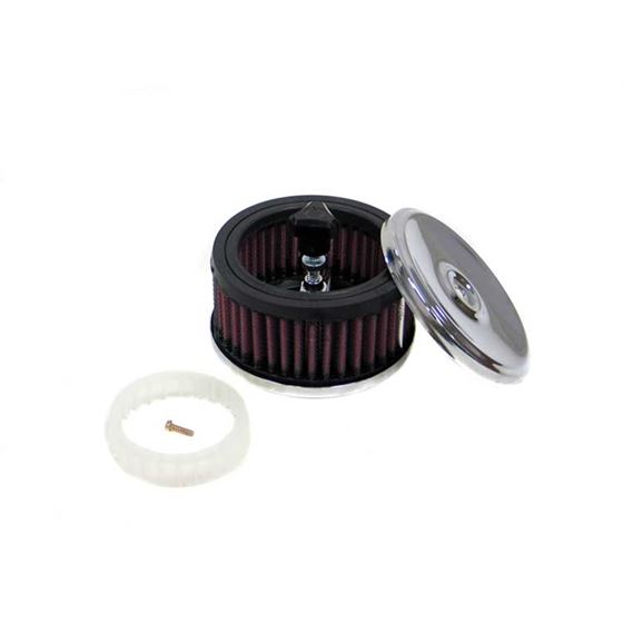 K and N Round Air Filter Assembly (60-0403)
